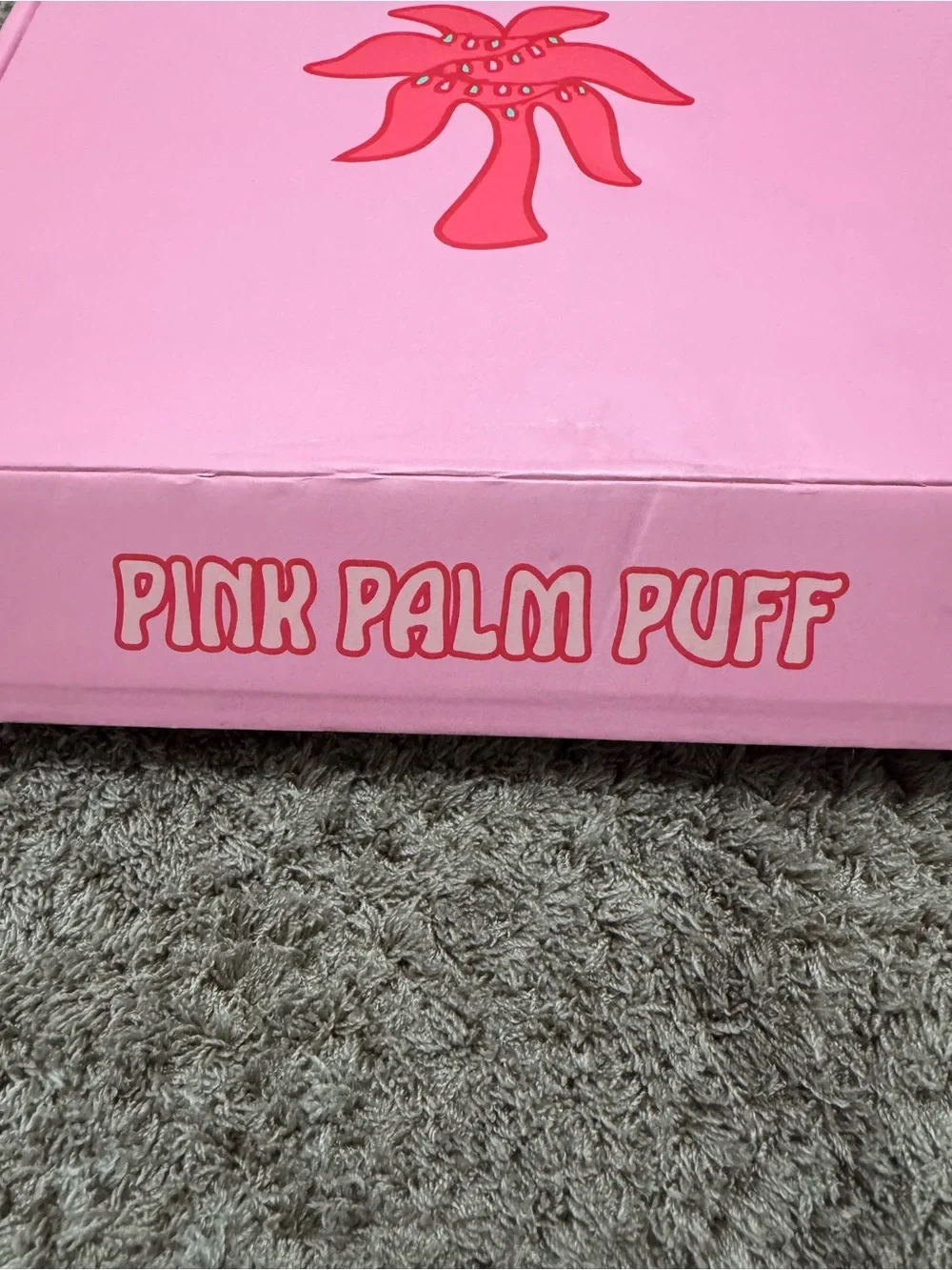 Pink palm puff holiday pjs - Picture 6 of 7